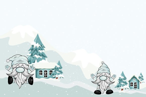 Christmas Background Winter Season: Festive Illustrations