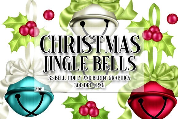 Christmas Jingle Bell Graphics: Festive Illustrations