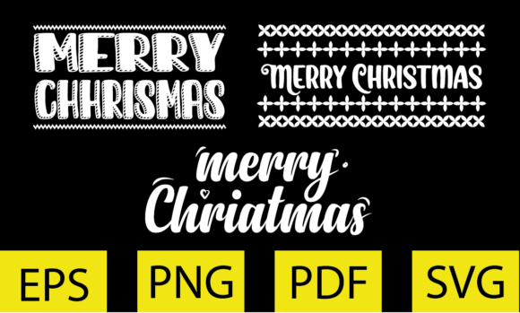 Merry Christmas Retro Sublimation: Festive Illustrations