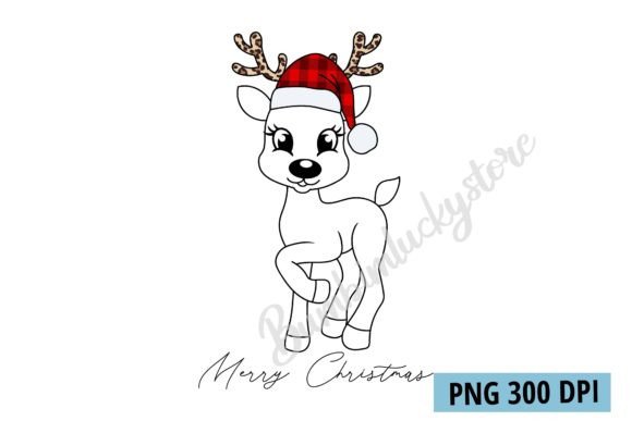 Reindeer Merry Christmas Png: Festive Illustrations