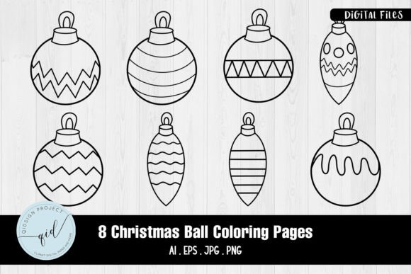 Reviewing 8 Christmas Ball Illustrations for Holiday Design